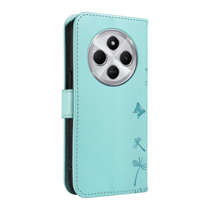 Funda de cuero con tapa para teléfono con estampado de diente de león en relieve, For Redmi K90 Pro Max/Poco F8 Ultra, For Redmi K90/Poco F8 Pro, For Redmi 15C 5G / 4G EU 173mm, For Redmi 15 5G Global/15 4G SEA 169.5mm, For Redmi 15 5G / 4G EU 171mm   ...
