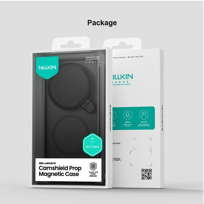 Funda magnética translúcida para PC NILLKIN CamShield Prop MagSafe, For Xiaomi 17 Ultra, For Xiaomi 15 Ultra