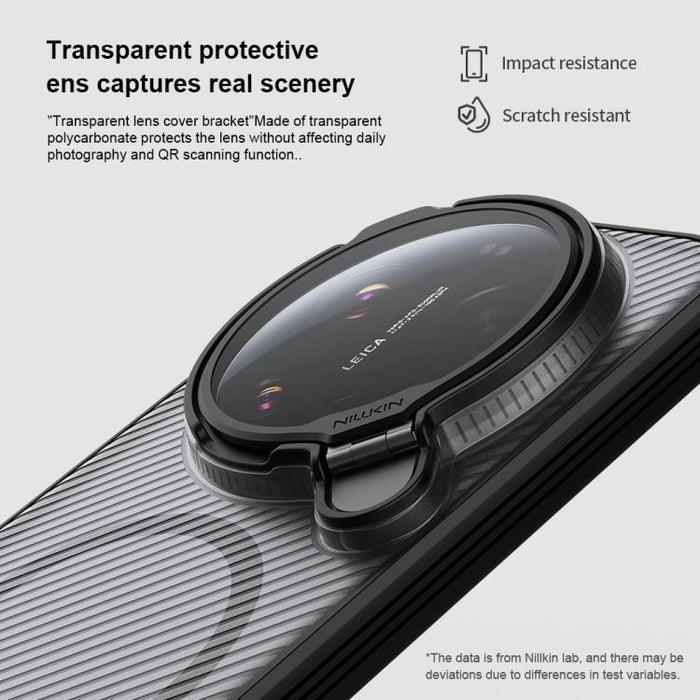 Funda magnética translúcida para PC NILLKIN CamShield Prop MagSafe, For Xiaomi 17 Ultra, For Xiaomi 15 Ultra
