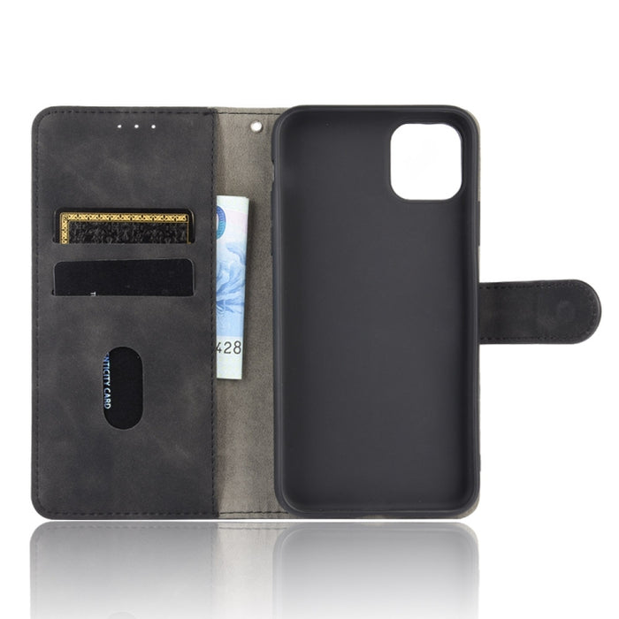 Funda de piel sintética con textura de piel de becerro con tapa horizontal y hebilla magnética con soporte, ranuras para tarjetas y cartera, For iPhone 12 mini, For iPhone 12 / 12 Pro, For iPhone 12 Pro Max, For iPhone 11 Pro, For iPhone 11            ...