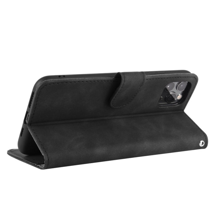 Funda de piel sintética con textura de piel de becerro con tapa horizontal y hebilla magnética con soporte, ranuras para tarjetas y cartera, For iPhone 12 mini, For iPhone 12 / 12 Pro, For iPhone 12 Pro Max, For iPhone 11 Pro, For iPhone 11            ...