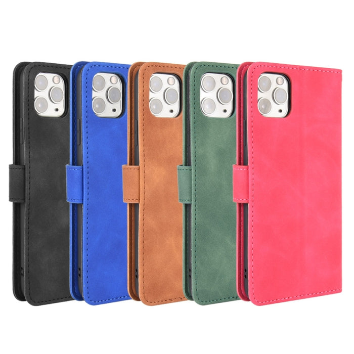 Funda de piel sintética con textura de piel de becerro con tapa horizontal y hebilla magnética con soporte, ranuras para tarjetas y cartera, For iPhone 12 mini, For iPhone 12 / 12 Pro, For iPhone 12 Pro Max, For iPhone 11 Pro, For iPhone 11            ...