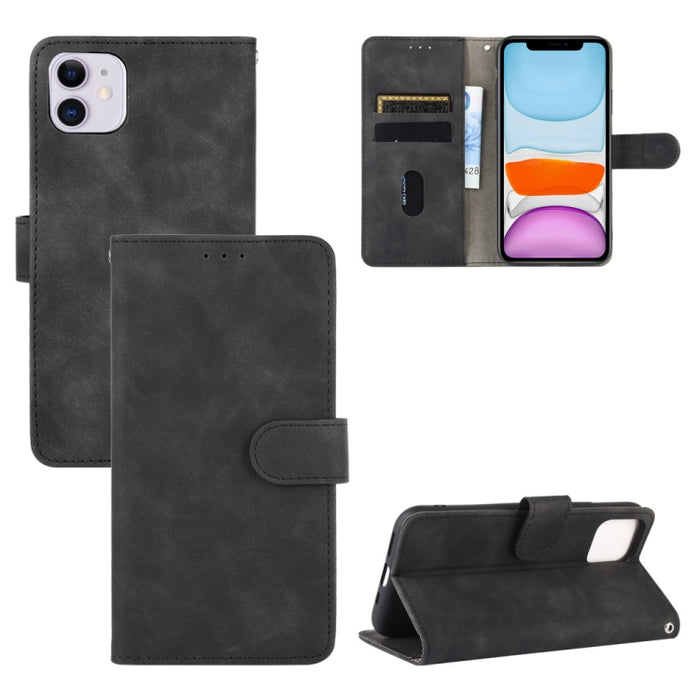 Funda de piel sintética con textura de piel de becerro con tapa horizontal y hebilla magnética con soporte, ranuras para tarjetas y cartera, For iPhone 12 mini, For iPhone 12 / 12 Pro, For iPhone 12 Pro Max, For iPhone 11 Pro, For iPhone 11            ...