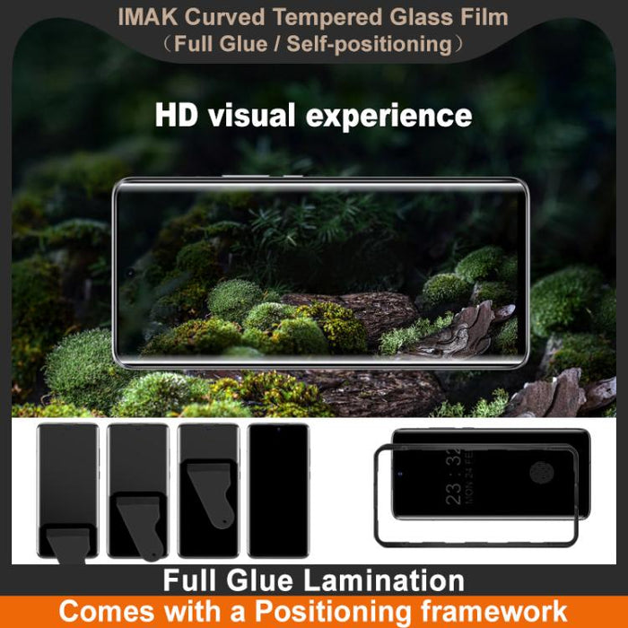 Película de vidrio templado curvado 3D imak, versión con posicionamiento de pegamento completo, For Redmi Note 15 4G Global 164mm, For Redmi Note 15 Pro 4G Global, For Redmi Note 15 Pro+ 5G, For Redmi Note 15 5G Global 164mm, For Redmi Note 14 Pro 5G  ...