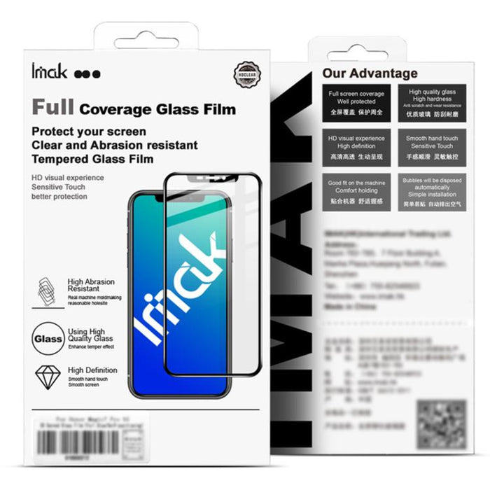 Película de vidrio templado curvado 3D imak, versión con posicionamiento de pegamento completo, For Redmi Note 15 4G Global 164mm, For Redmi Note 15 Pro 4G Global, For Redmi Note 15 Pro+ 5G, For Redmi Note 15 5G Global 164mm, For Redmi Note 14 Pro 5G  ...