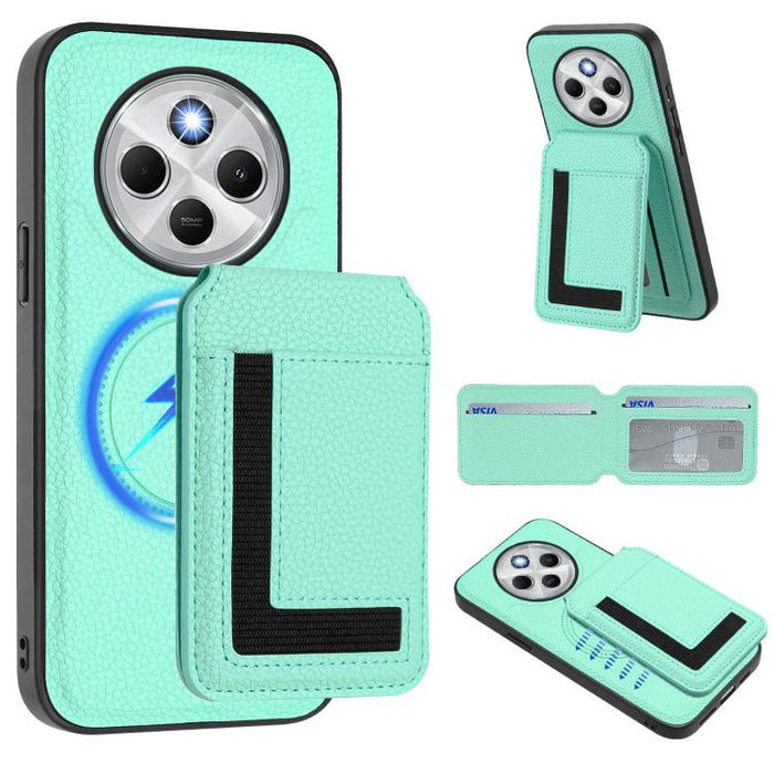 Funda para teléfono con bolsa para tarjetas magnéticas Magsafe desmontable CX01, For Redmi 14C 4G / 14R / A4 5G, For Redmi Note 14 Pro+ 5G, For Redmi Note 14 Pro 5G, For Redmi Note 13R / 13 4G / 13 5G, For Redmi A3 / A3x / Xiaomi Poco C61              ...