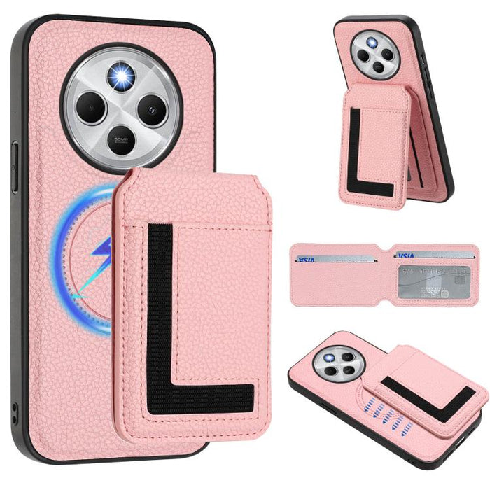Funda para teléfono con bolsa para tarjetas magnéticas Magsafe desmontable CX01, For Redmi 14C 4G / 14R / A4 5G, For Redmi Note 14 Pro+ 5G, For Redmi Note 14 Pro 5G, For Redmi Note 13R / 13 4G / 13 5G, For Redmi A3 / A3x / Xiaomi Poco C61              ...