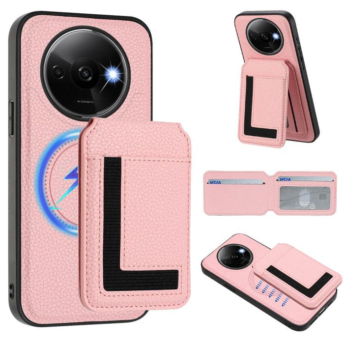 Funda para teléfono con bolsa para tarjetas magnéticas Magsafe desmontable CX01, For Redmi 14C 4G / 14R / A4 5G, For Redmi Note 14 Pro+ 5G, For Redmi Note 14 Pro 5G, For Redmi Note 13R / 13 4G / 13 5G, For Redmi A3 / A3x / Xiaomi Poco C61              ...