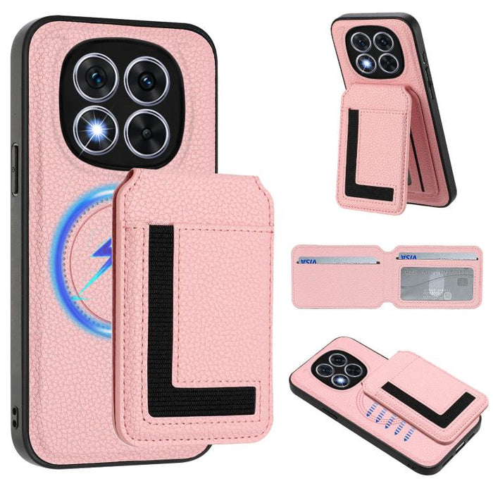 Funda para teléfono con bolsa para tarjetas magnéticas Magsafe desmontable CX01, For Redmi 14C 4G / 14R / A4 5G, For Redmi Note 14 Pro+ 5G, For Redmi Note 14 Pro 5G, For Redmi Note 13R / 13 4G / 13 5G, For Redmi A3 / A3x / Xiaomi Poco C61              ...