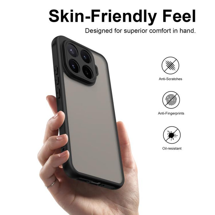 Funda para teléfono híbrida de TPU y PC esmerilada Fan Dun Series, For Xiaomi 17T Pro 5G, For Xiaomi 17T 5G, For Xiaomi 15 Ultra