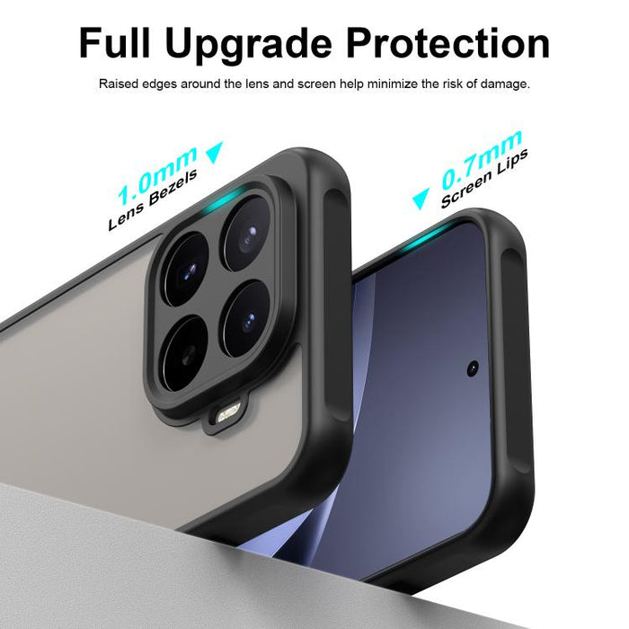 Funda para teléfono híbrida de TPU y PC esmerilada Fan Dun Series, For Xiaomi 17T Pro 5G, For Xiaomi 17T 5G, For Xiaomi 15 Ultra