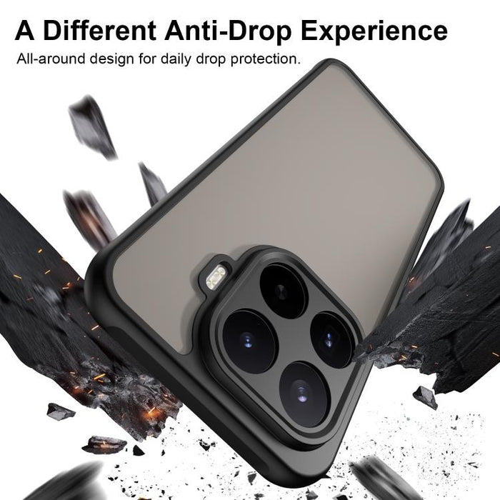 Funda para teléfono híbrida de TPU y PC esmerilada Fan Dun Series, For Xiaomi 17T Pro 5G, For Xiaomi 17T 5G, For Xiaomi 15 Ultra
