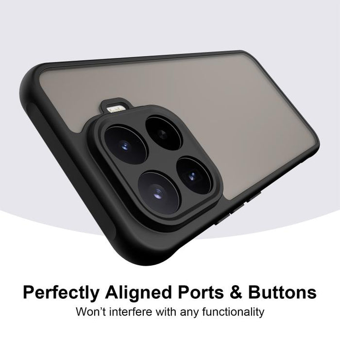 Funda para teléfono híbrida de TPU y PC esmerilada Fan Dun Series, For Xiaomi 17T Pro 5G, For Xiaomi 17T 5G, For Xiaomi 15 Ultra