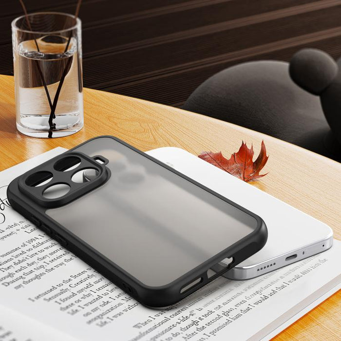Funda para teléfono híbrida de TPU y PC esmerilada Fan Dun Series, For Xiaomi 17T Pro 5G, For Xiaomi 17T 5G, For Xiaomi 15 Ultra