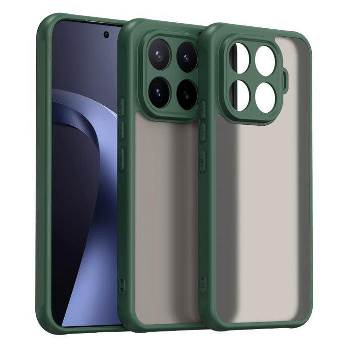 Funda para teléfono híbrida de TPU y PC esmerilada Fan Dun Series, For Xiaomi 17T Pro 5G, For Xiaomi 17T 5G, For Xiaomi 15 Ultra
