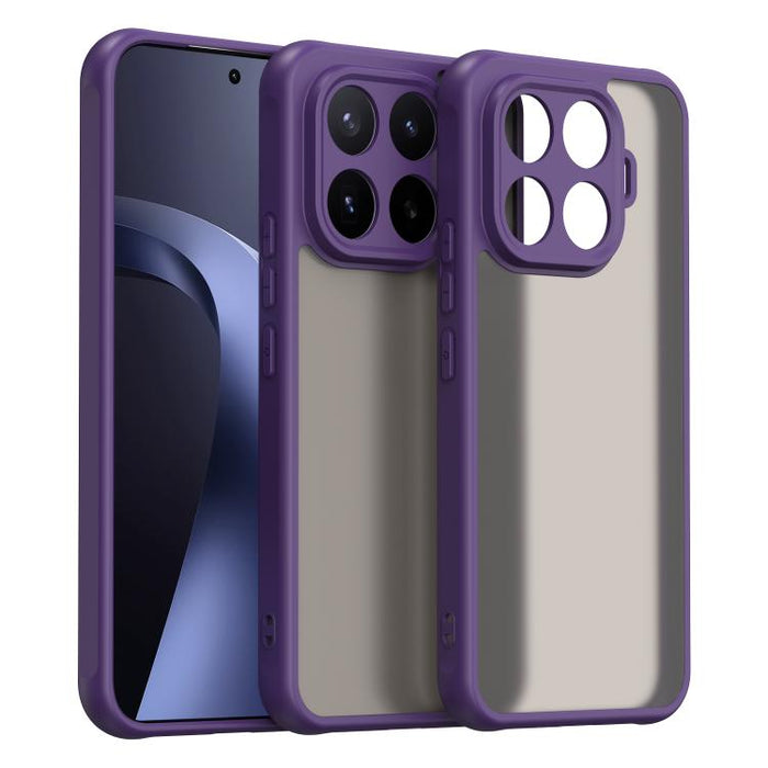 Funda para teléfono híbrida de TPU y PC esmerilada Fan Dun Series, For Xiaomi 17T Pro 5G, For Xiaomi 17T 5G, For Xiaomi 15 Ultra