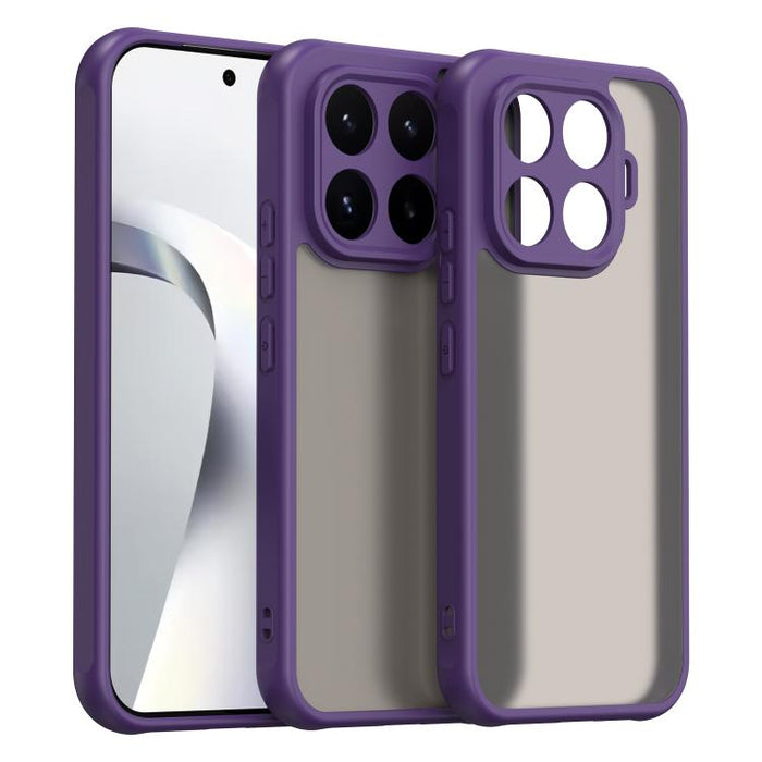 Funda para teléfono híbrida de TPU y PC esmerilada Fan Dun Series, For Xiaomi 17T Pro 5G, For Xiaomi 17T 5G, For Xiaomi 15 Ultra