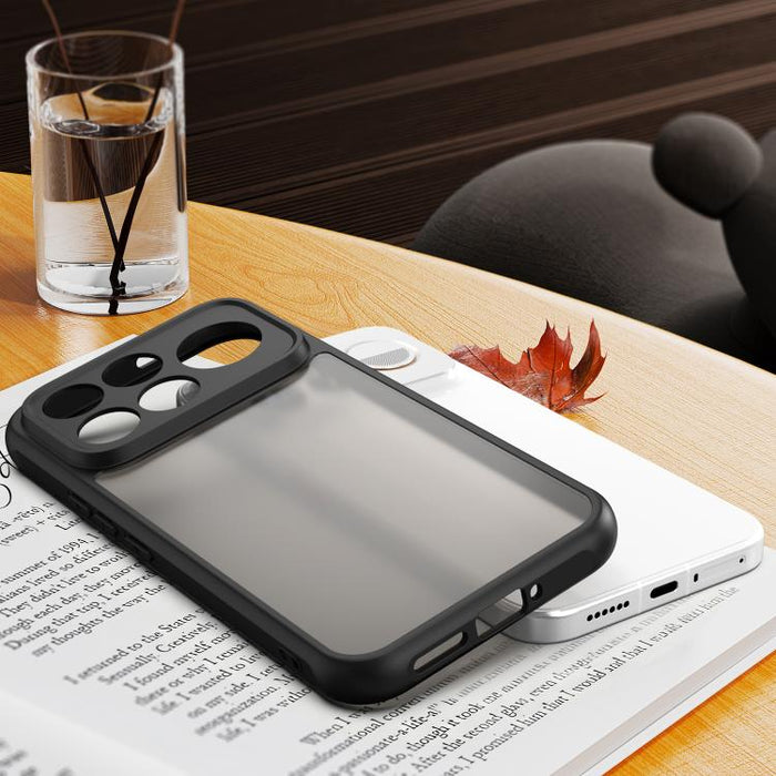 Funda para teléfono híbrida de TPU y PC esmerilada Fan Dun Series, For Xiaomi 17T Pro 5G, For Xiaomi 17T 5G, For Xiaomi 15 Ultra