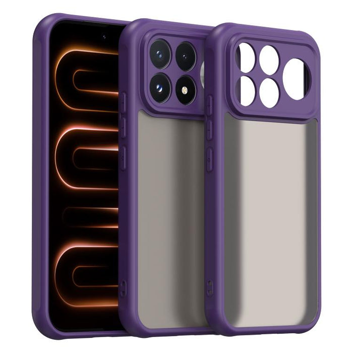 Funda para teléfono híbrida de TPU y PC esmerilada Fan Dun Series, For Xiaomi 17T Pro 5G, For Xiaomi 17T 5G, For Xiaomi 15 Ultra
