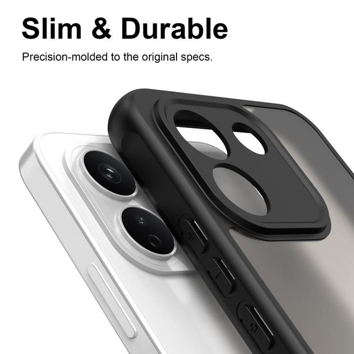 Funda para teléfono híbrida de TPU y PC esmerilada Fan Dun Series, For Xiaomi 17T Pro 5G, For Xiaomi 17T 5G, For Xiaomi 15 Ultra