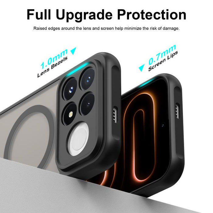 Funda para teléfono Fan Dun Series TPU híbrido PC esmerilado Magsafe, For Xiaomi 17T Pro 5G, For Xiaomi 17T 5G, For Redmi Turbo 5 Max/Poco X8 Pro Max 5G, For Xiaomi Poco X8 Pro 5G, For Xiaomi Poco M8 Pro 5G, For Xiaomi 17 Ultra, For Xiaomi 17 Pro Max  ...