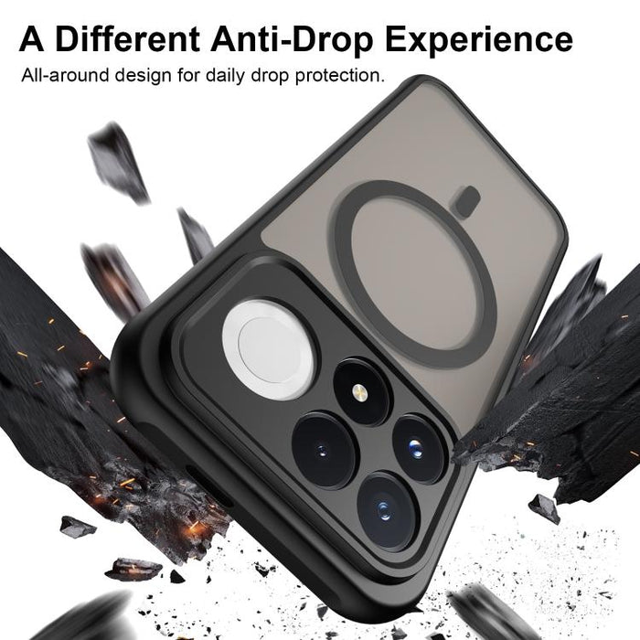 Funda para teléfono Fan Dun Series TPU híbrido PC esmerilado Magsafe, For Xiaomi 17T Pro 5G, For Xiaomi 17T 5G, For Redmi Turbo 5 Max/Poco X8 Pro Max 5G, For Xiaomi Poco X8 Pro 5G, For Xiaomi Poco M8 Pro 5G, For Xiaomi 17 Ultra, For Xiaomi 17 Pro Max  ...