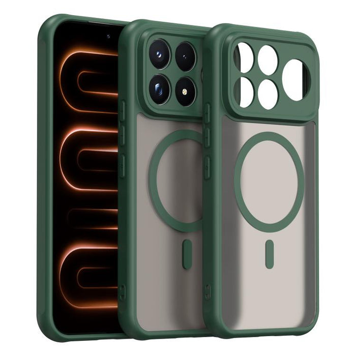 Funda para teléfono Fan Dun Series TPU híbrido PC esmerilado Magsafe, For Xiaomi 17T Pro 5G, For Xiaomi 17T 5G, For Redmi Turbo 5 Max/Poco X8 Pro Max 5G, For Xiaomi Poco X8 Pro 5G, For Xiaomi Poco M8 Pro 5G, For Xiaomi 17 Ultra, For Xiaomi 17 Pro Max  ...