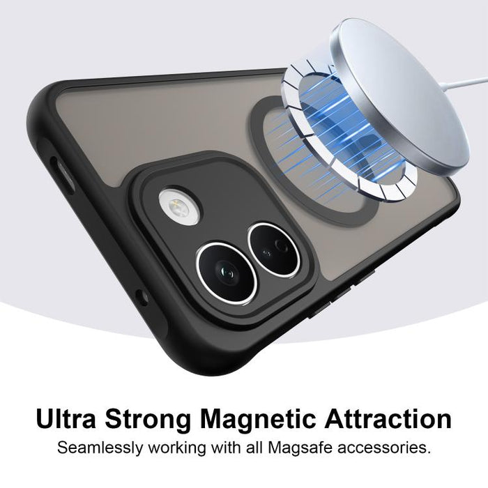 Funda para teléfono Fan Dun Series TPU híbrido PC esmerilado Magsafe, For Xiaomi 17T Pro 5G, For Xiaomi 17T 5G, For Redmi Turbo 5 Max/Poco X8 Pro Max 5G, For Xiaomi Poco X8 Pro 5G, For Xiaomi Poco M8 Pro 5G, For Xiaomi 17 Ultra, For Xiaomi 17 Pro Max  ...