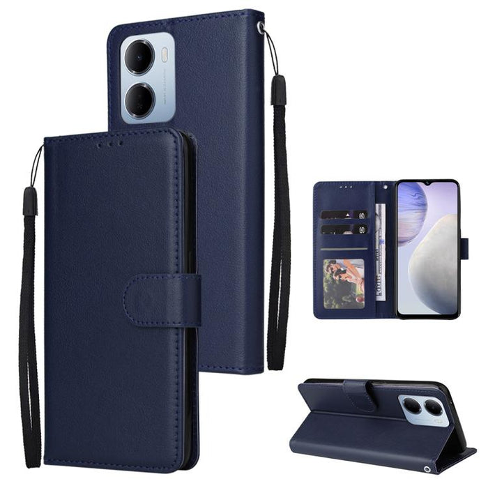 Funda de cuero multifuncional para teléfono con 3 ranuras para tarjetas, For Redmi 15a 5G, For Redmi Note 15 Pro+ 5G Global 163.3mm, For Redmi Note 15 4G / 5G Global 164mm, For Redmi Note 15 Pro 4G Global 163.2mm, For Redmi Note 15 Pro 5G Global 163.6m...