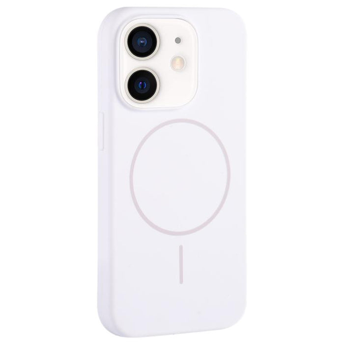 Large Hole Camera MagSafe Liquid Silicone Full Coverage Phone Case, For iPhone 14 Plus, For iPhone 14, For iPhone 14 Pro, For iPhone 14 Pro Max, For iPhone 13 Pro Max, For iPhone 13 Pro, For iPhone 13, For iPhone 12