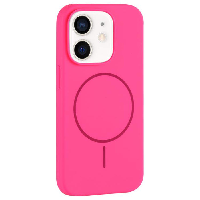 Large Hole Camera MagSafe Liquid Silicone Full Coverage Phone Case, For iPhone 14 Plus, For iPhone 14, For iPhone 14 Pro, For iPhone 14 Pro Max, For iPhone 13 Pro Max, For iPhone 13 Pro, For iPhone 13, For iPhone 12