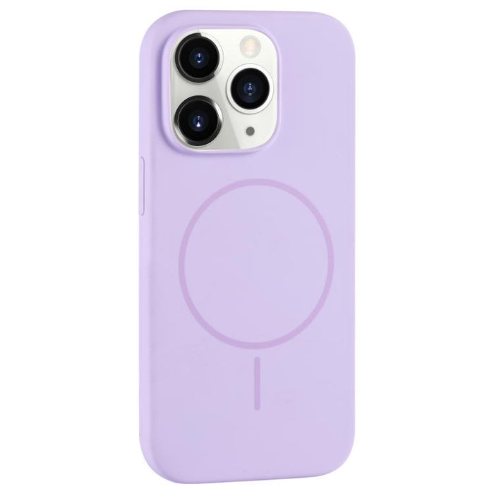 Large Hole Camera MagSafe Liquid Silicone Full Coverage Phone Case, For iPhone 12 Pro Max, For iPhone 12 Pro, For iPhone 11 Pro Max, For iPhone 11, For iPhone 11 Pro