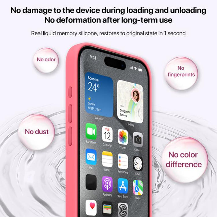 Large Hole Camera MagSafe Liquid Silicone Full Coverage Phone Case, For iPhone 14 Plus, For iPhone 14, For iPhone 14 Pro, For iPhone 14 Pro Max, For iPhone 13 Pro Max, For iPhone 13 Pro, For iPhone 13, For iPhone 12