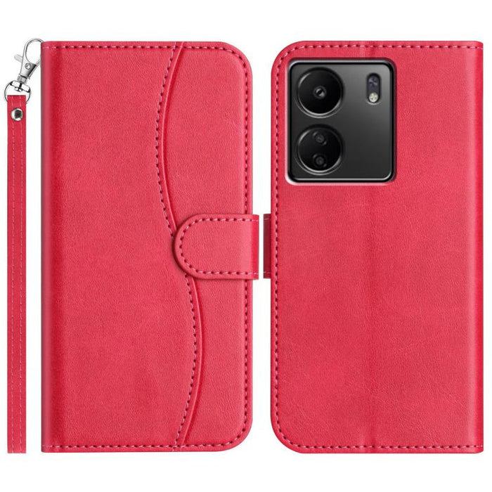 Funda de cuero plegable en forma de S para teléfono, For Redmi K90 Pro Max / Poco F8 Ultra, For Redmi K90 / Poco F8 Pro, For Redmi 15C 5G / 4G EU 173mm, For Redmi 15 5G / 4G EU 171mm, For Redmi 15C 5G / 4G Global 171mm, For Redmi Note 14 Pro 4G        ...