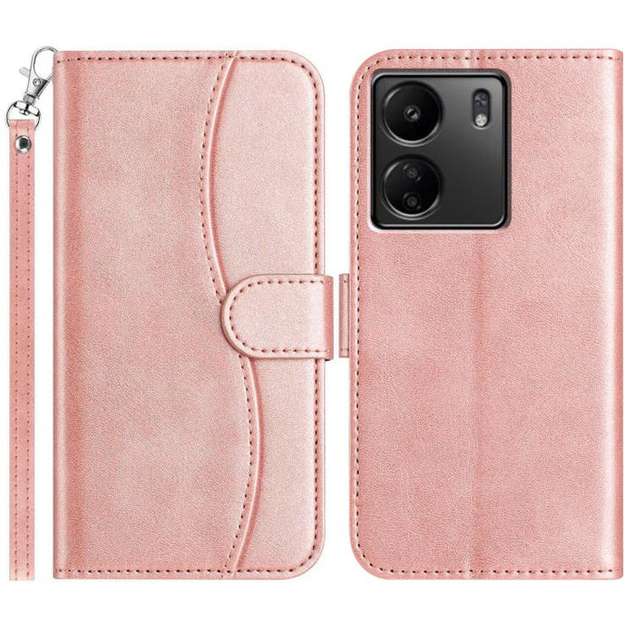 Funda de cuero plegable en forma de S para teléfono, For Redmi K90 Pro Max / Poco F8 Ultra, For Redmi K90 / Poco F8 Pro, For Redmi 15C 5G / 4G EU 173mm, For Redmi 15 5G / 4G EU 171mm, For Redmi 15C 5G / 4G Global 171mm, For Redmi Note 14 Pro 4G        ...