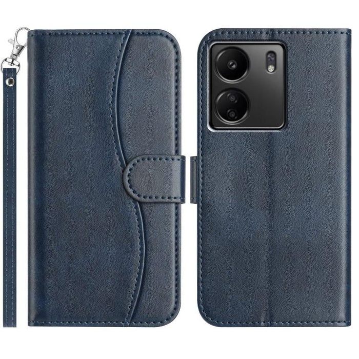Funda de cuero plegable en forma de S para teléfono, For Redmi K90 Pro Max / Poco F8 Ultra, For Redmi K90 / Poco F8 Pro, For Redmi 15C 5G / 4G EU 173mm, For Redmi 15 5G / 4G EU 171mm, For Redmi 15C 5G / 4G Global 171mm, For Redmi Note 14 Pro 4G        ...