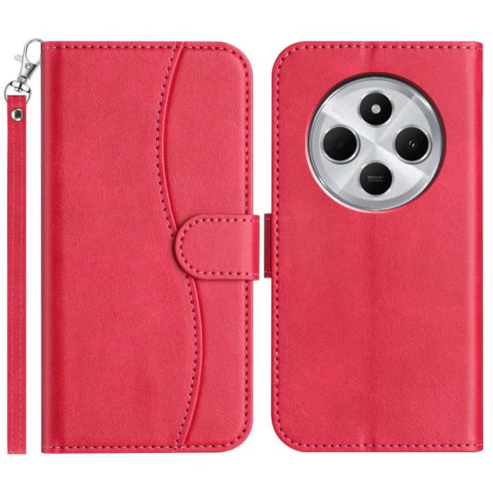 Funda de cuero plegable en forma de S para teléfono, For Redmi K90 Pro Max / Poco F8 Ultra, For Redmi K90 / Poco F8 Pro, For Redmi 15C 5G / 4G EU 173mm, For Redmi 15 5G / 4G EU 171mm, For Redmi 15C 5G / 4G Global 171mm, For Redmi Note 14 Pro 4G        ...