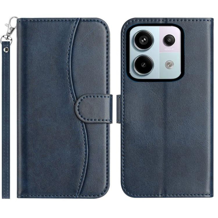 Funda de cuero plegable en forma de S para teléfono, For Redmi K90 Pro Max / Poco F8 Ultra, For Redmi K90 / Poco F8 Pro, For Redmi 15C 5G / 4G EU 173mm, For Redmi 15 5G / 4G EU 171mm, For Redmi 15C 5G / 4G Global 171mm, For Redmi Note 14 Pro 4G        ...