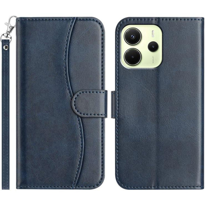 Funda de cuero plegable en forma de S para teléfono, For Redmi K90 Pro Max / Poco F8 Ultra, For Redmi K90 / Poco F8 Pro, For Redmi 15C 5G / 4G EU 173mm, For Redmi 15 5G / 4G EU 171mm, For Redmi 15C 5G / 4G Global 171mm, For Redmi Note 14 Pro 4G        ...