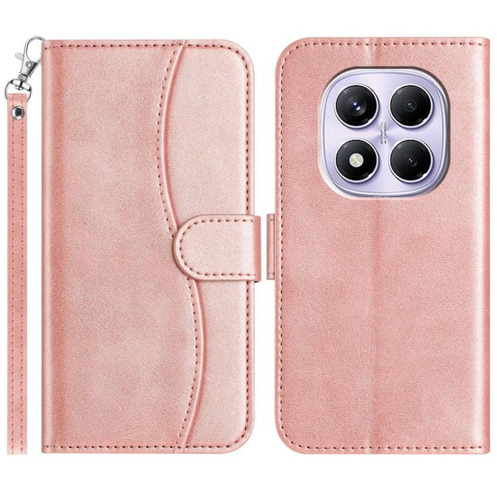 Funda de cuero plegable en forma de S para teléfono, For Redmi K90 Pro Max / Poco F8 Ultra, For Redmi K90 / Poco F8 Pro, For Redmi 15C 5G / 4G EU 173mm, For Redmi 15 5G / 4G EU 171mm, For Redmi 15C 5G / 4G Global 171mm, For Redmi Note 14 Pro 4G        ...