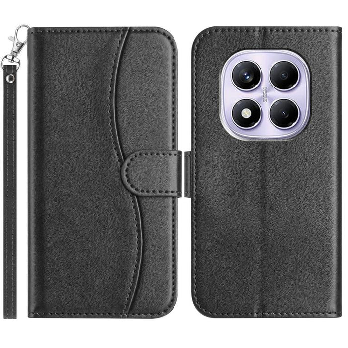 Funda de cuero plegable en forma de S para teléfono, For Redmi K90 Pro Max / Poco F8 Ultra, For Redmi K90 / Poco F8 Pro, For Redmi 15C 5G / 4G EU 173mm, For Redmi 15 5G / 4G EU 171mm, For Redmi 15C 5G / 4G Global 171mm, For Redmi Note 14 Pro 4G        ...