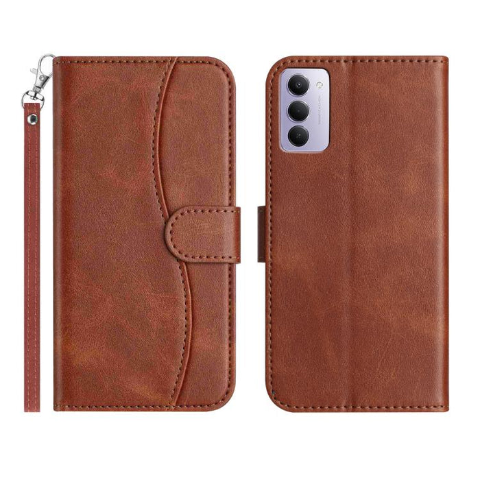 Funda de cuero plegable en forma de S para teléfono, For Redmi K90 Pro Max / Poco F8 Ultra, For Redmi K90 / Poco F8 Pro, For Redmi 15C 5G / 4G EU 173mm, For Redmi 15 5G / 4G EU 171mm, For Redmi 15C 5G / 4G Global 171mm, For Redmi Note 14 Pro 4G        ...