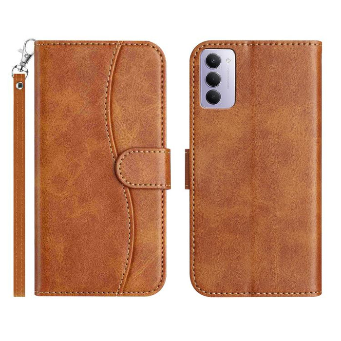 Funda de cuero plegable en forma de S para teléfono, For Redmi K90 Pro Max / Poco F8 Ultra, For Redmi K90 / Poco F8 Pro, For Redmi 15C 5G / 4G EU 173mm, For Redmi 15 5G / 4G EU 171mm, For Redmi 15C 5G / 4G Global 171mm, For Redmi Note 14 Pro 4G        ...