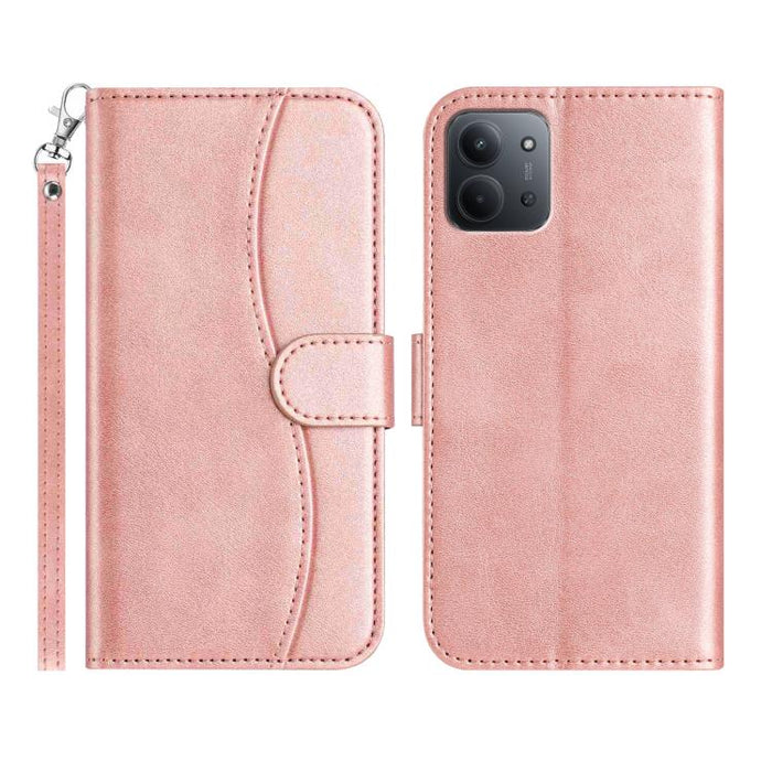 Funda de cuero plegable en forma de S para teléfono, For Redmi K90 Pro Max / Poco F8 Ultra, For Redmi K90 / Poco F8 Pro, For Redmi 15C 5G / 4G EU 173mm, For Redmi 15 5G / 4G EU 171mm, For Redmi 15C 5G / 4G Global 171mm, For Redmi Note 14 Pro 4G        ...