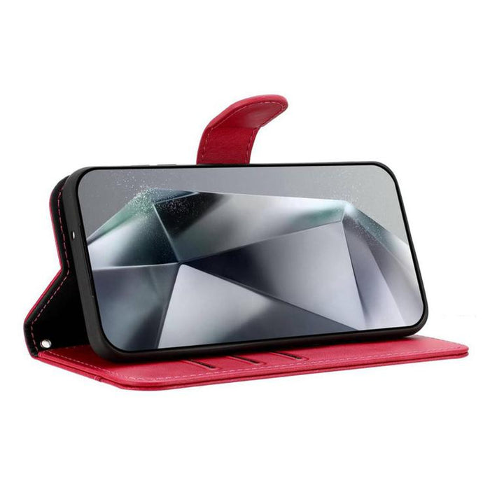 Funda de cuero plegable en forma de S para teléfono, For Redmi K90 Pro Max / Poco F8 Ultra, For Redmi K90 / Poco F8 Pro, For Redmi 15C 5G / 4G EU 173mm, For Redmi 15 5G / 4G EU 171mm, For Redmi 15C 5G / 4G Global 171mm, For Redmi Note 14 Pro 4G        ...