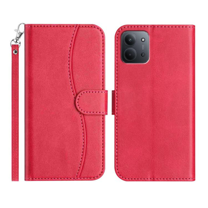 Funda de cuero plegable en forma de S para teléfono, For Redmi K90 Pro Max / Poco F8 Ultra, For Redmi K90 / Poco F8 Pro, For Redmi 15C 5G / 4G EU 173mm, For Redmi 15 5G / 4G EU 171mm, For Redmi 15C 5G / 4G Global 171mm, For Redmi Note 14 Pro 4G        ...
