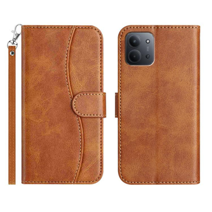 Funda de cuero plegable en forma de S para teléfono, For Redmi K90 Pro Max / Poco F8 Ultra, For Redmi K90 / Poco F8 Pro, For Redmi 15C 5G / 4G EU 173mm, For Redmi 15 5G / 4G EU 171mm, For Redmi 15C 5G / 4G Global 171mm, For Redmi Note 14 Pro 4G        ...