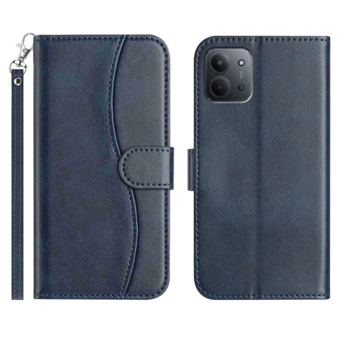 Funda de cuero plegable en forma de S para teléfono, For Redmi K90 Pro Max / Poco F8 Ultra, For Redmi K90 / Poco F8 Pro, For Redmi 15C 5G / 4G EU 173mm, For Redmi 15 5G / 4G EU 171mm, For Redmi 15C 5G / 4G Global 171mm, For Redmi Note 14 Pro 4G        ...