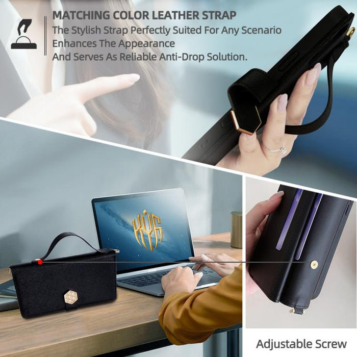 Funda para teléfono de cuero con textura cruzada y asa cruzada, For Redmi A7 Pro 171mm / Poco C85x 5G, For Redmi Turbo 5 Max 5G / Poco X8 Pro Max 5G, For Redmi Turbo 5 5G / Poco X8 Pro 5G, For Redmi K90 Pro Max 5G / Poco F8 Ultra                       ...