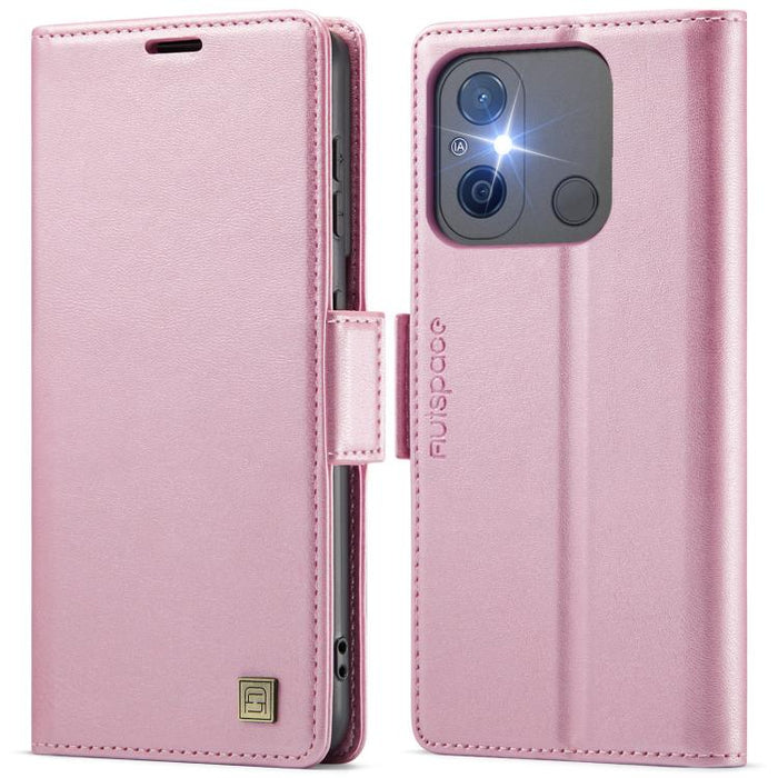Funda de cuero para teléfono AutSpace A11 con hebilla lateral MagSafe magnética RFID, For Redmi A5 4G 173.3mm, For Redmi Note 14 4G 164.84mm, For Redmi 14C 5G, For Redmi Note 14 Pro 4G, For Redmi Note 14 4G 163.25mm, For Redmi Note 14 Pro 5G           ...
